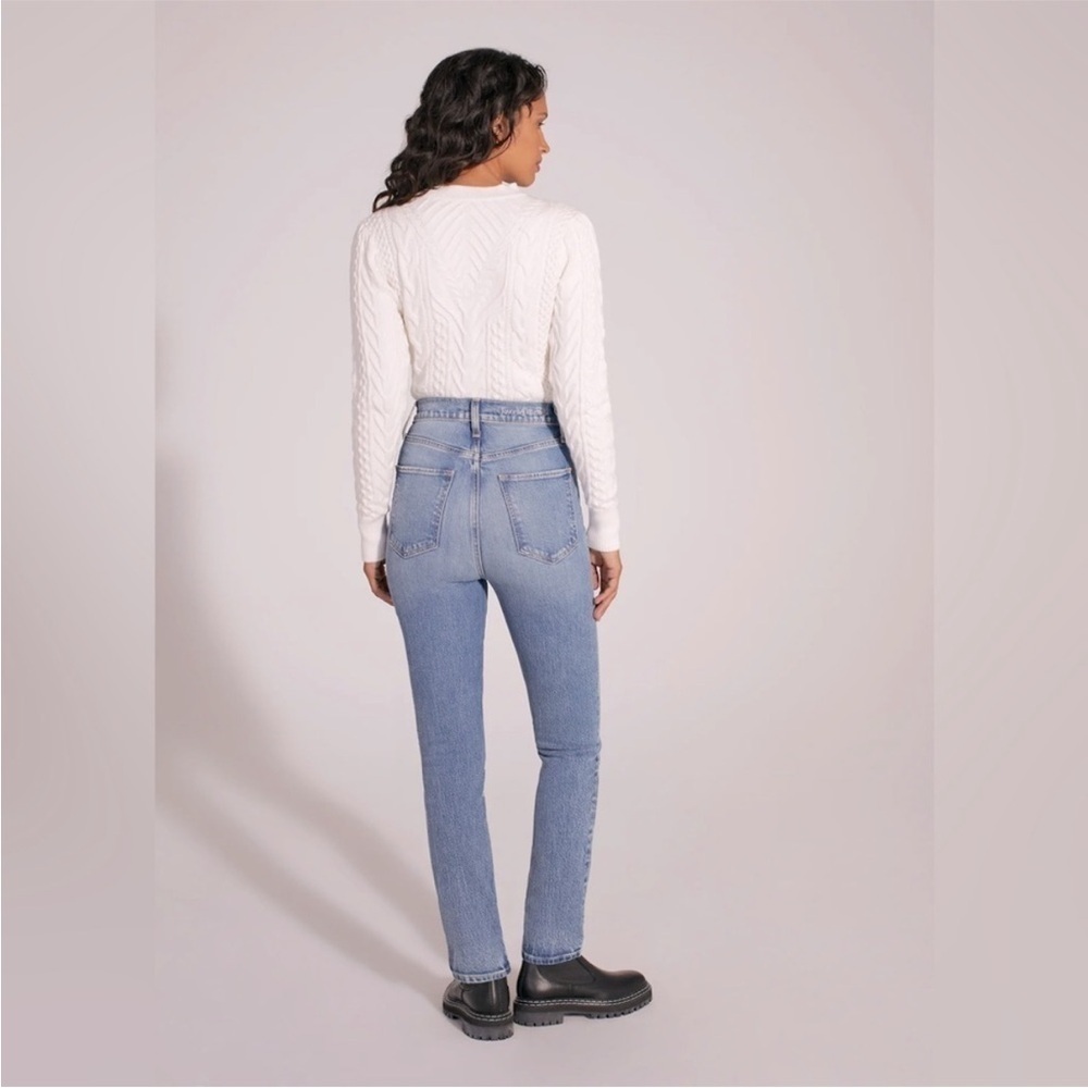Favorite Daughter Sky Blue Boot Cut Jeans